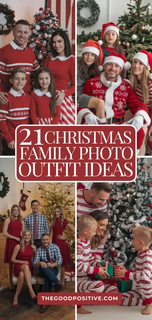 21 Adorable Christmas Family Photo Outfits You Must Try