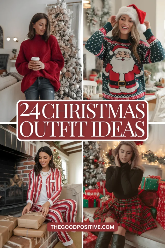 24 Christmas Outfit Ideas For Women Festive Cozy 