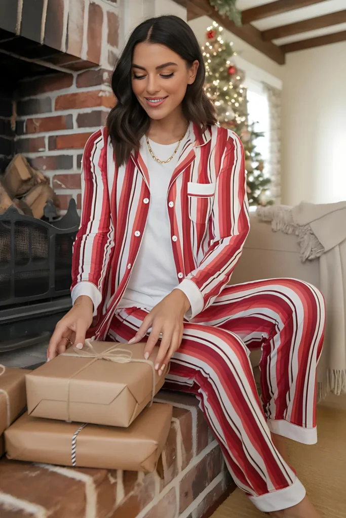 Christmas Pajama Set Outfit