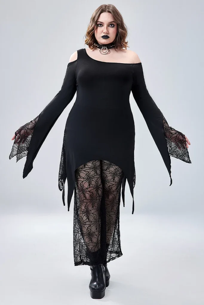 24 Winter Plus Size Goth Outfits Curvy Gothic Fashion