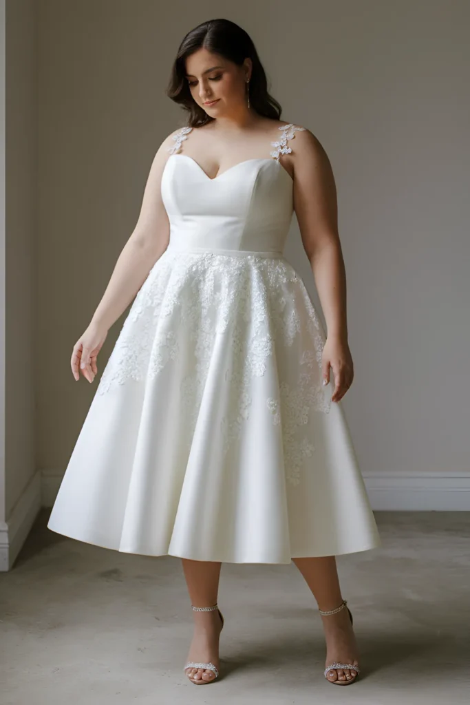 Plus Size Mermaid Wedding Dress