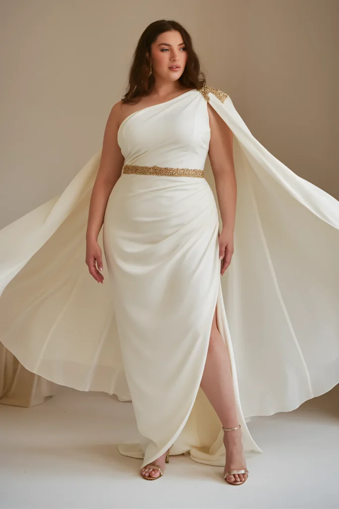 Plus size grecian style dress best sale