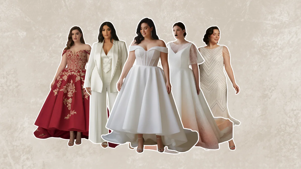 Unique Plus Size Wedding Dresses