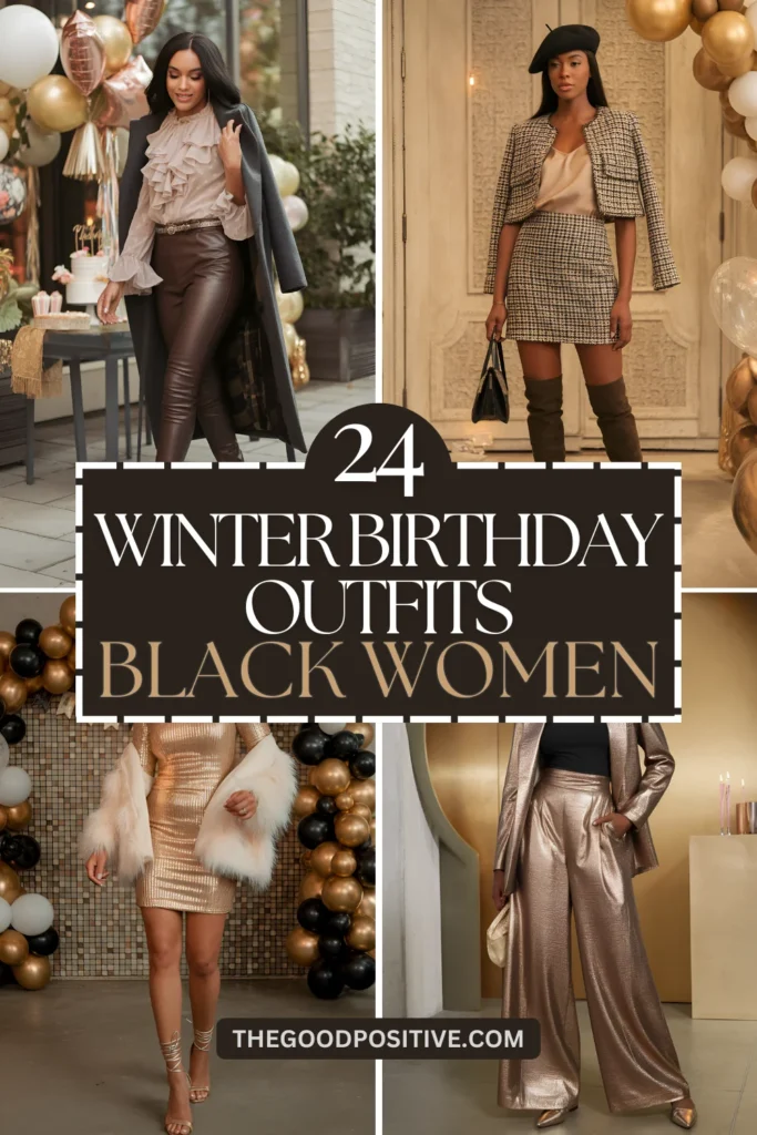 Winter Birthday Outfits For Black Women