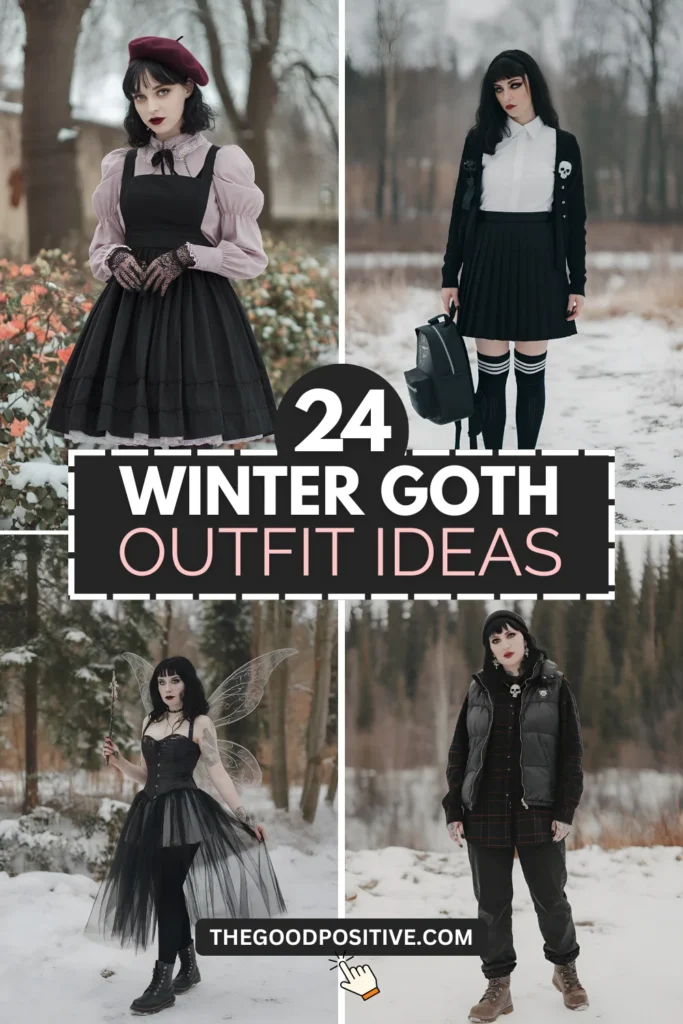 Winter Goth Outfits