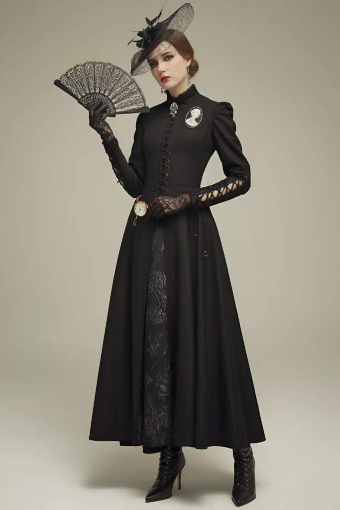 Winter Gothic Aristocrat Outfit