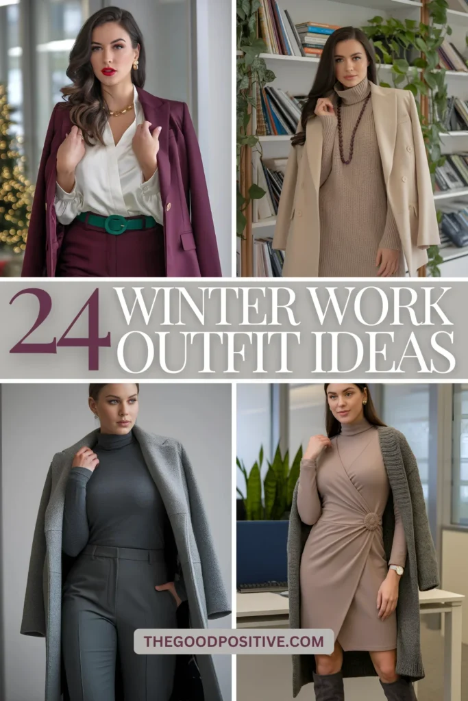 Winter Work Outfits