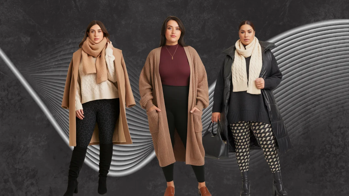 Plus Size Winter Legging Outfits Ideas
