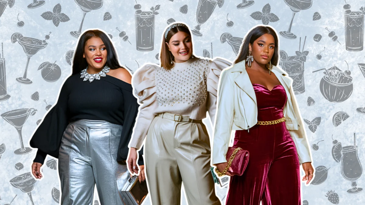 Plus Size Winter Bar Night Outfits