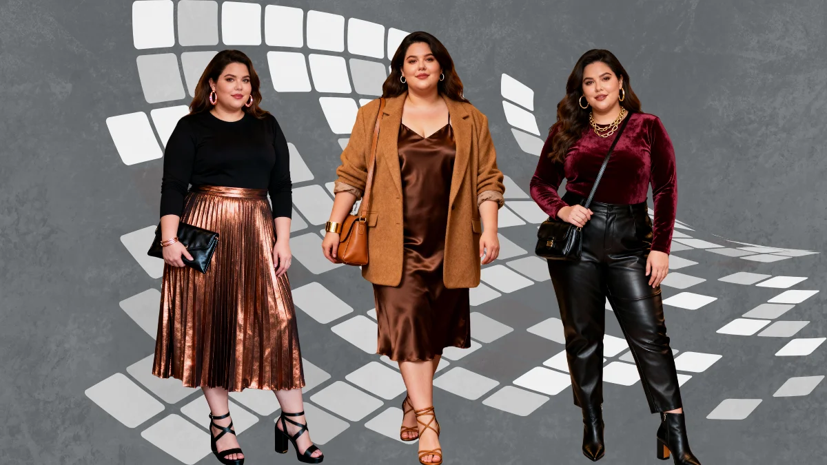 Plus Size Winter Night Bar Outfits