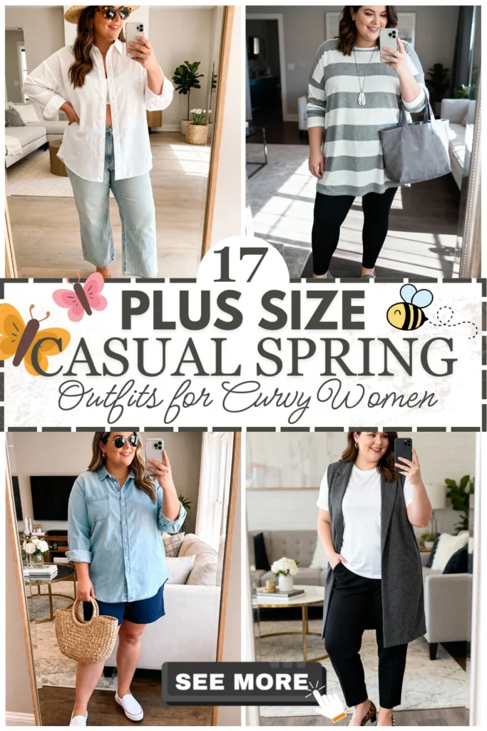 17 Plus Size Casual Spring Outfits