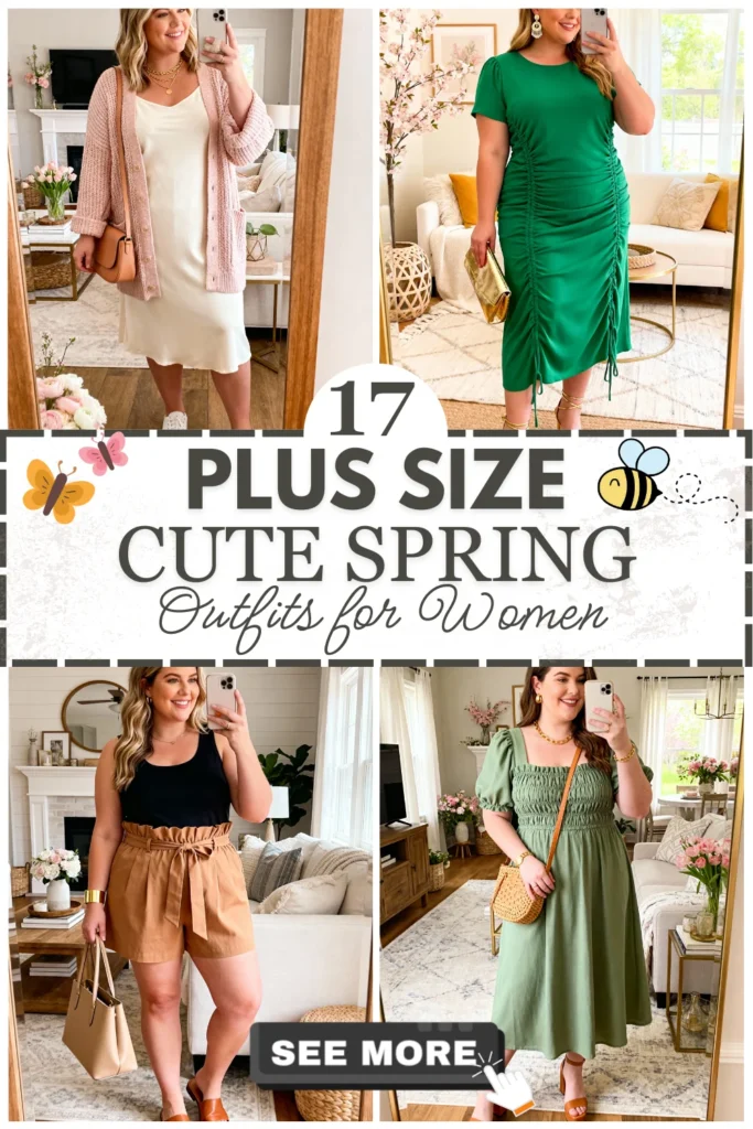 17 Plus Size Cute Spring Outfits