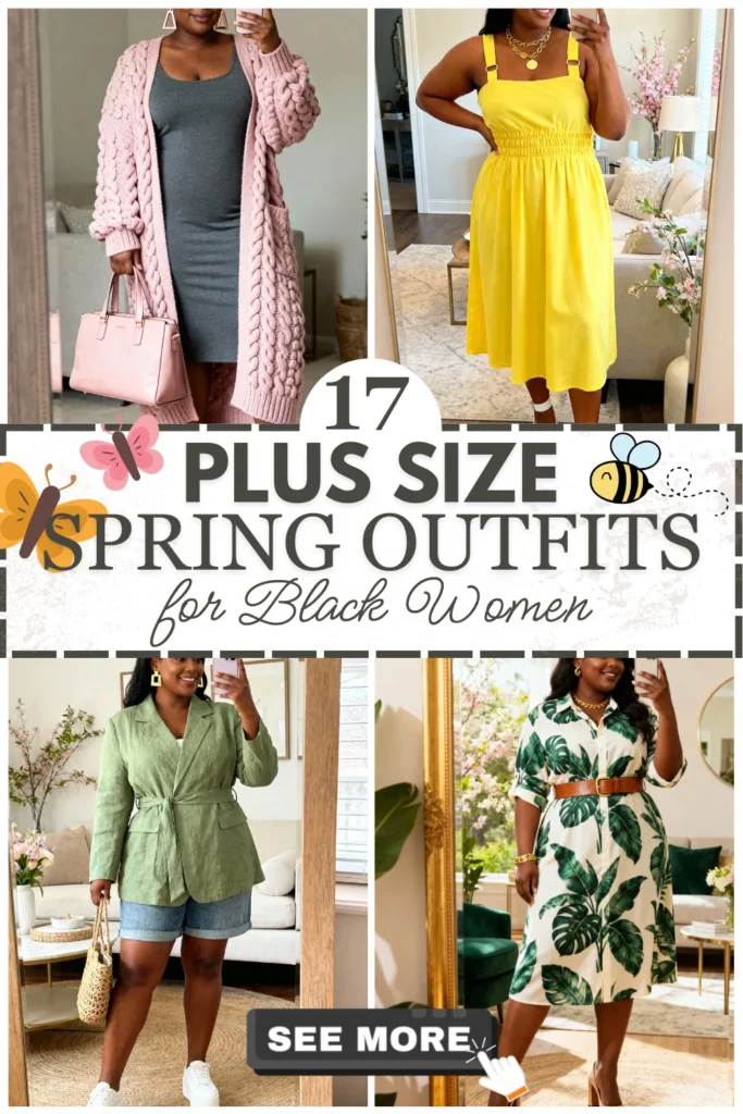 17 Plus Size Spring Outfits For Black Women