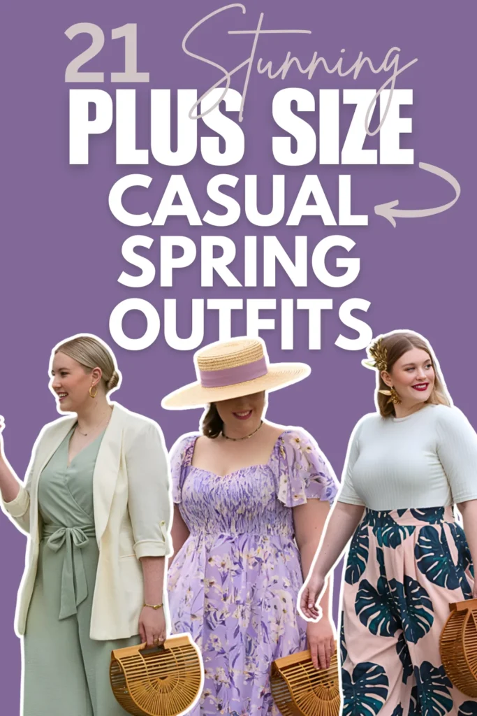 Plus Size Casual Spring Outfits