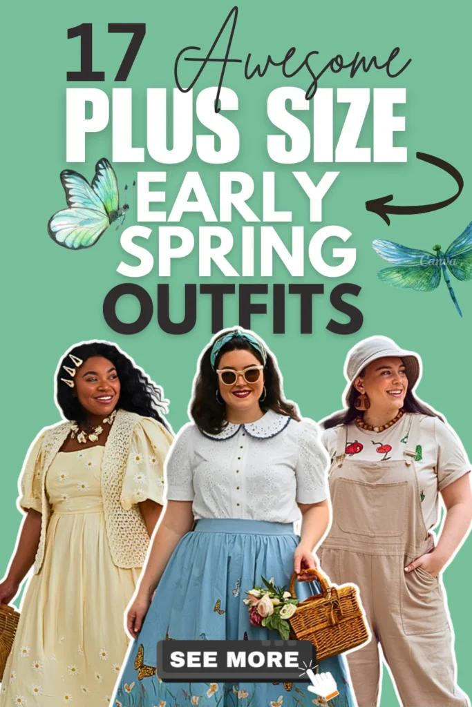 Plus Size Early Spring Outfits