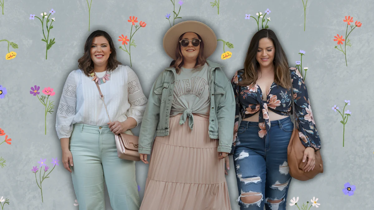 Plus Size Spring Mom Outfits