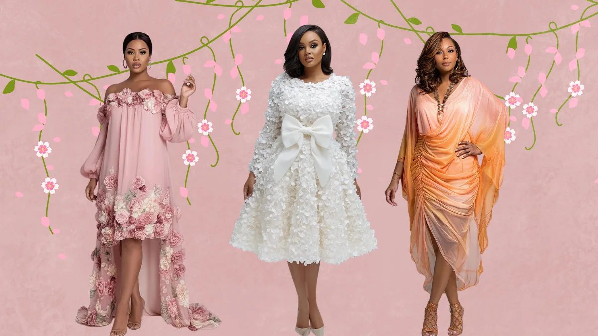 Plus Size Spring Wedding Guest Dresses