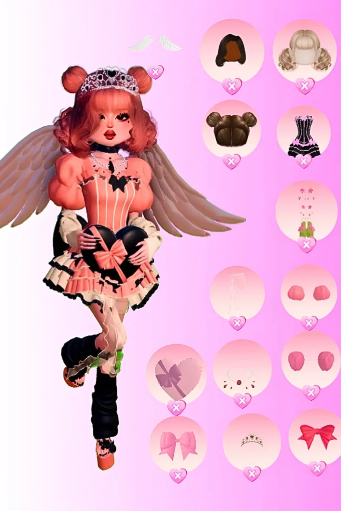 Valentine's Day Dress To Impress Cupid Angelic Lolita Outfit