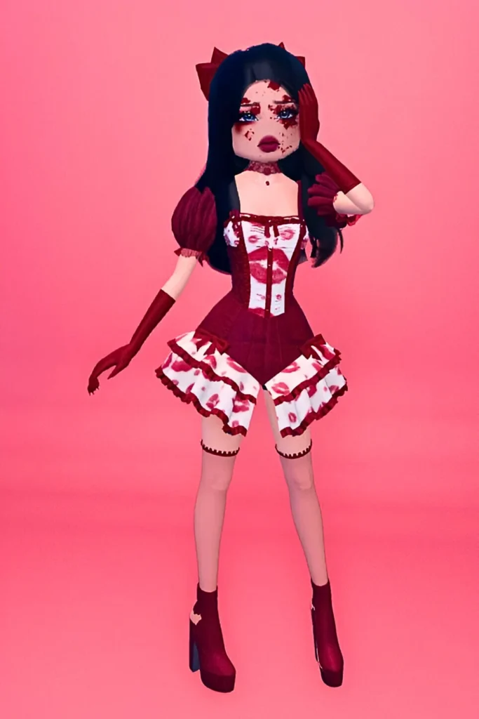 Valentine's Day Dress To Impress Gothic Lolita Outfit