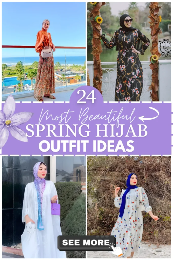 Hijab Spring Outfits_ Casual Dress Style