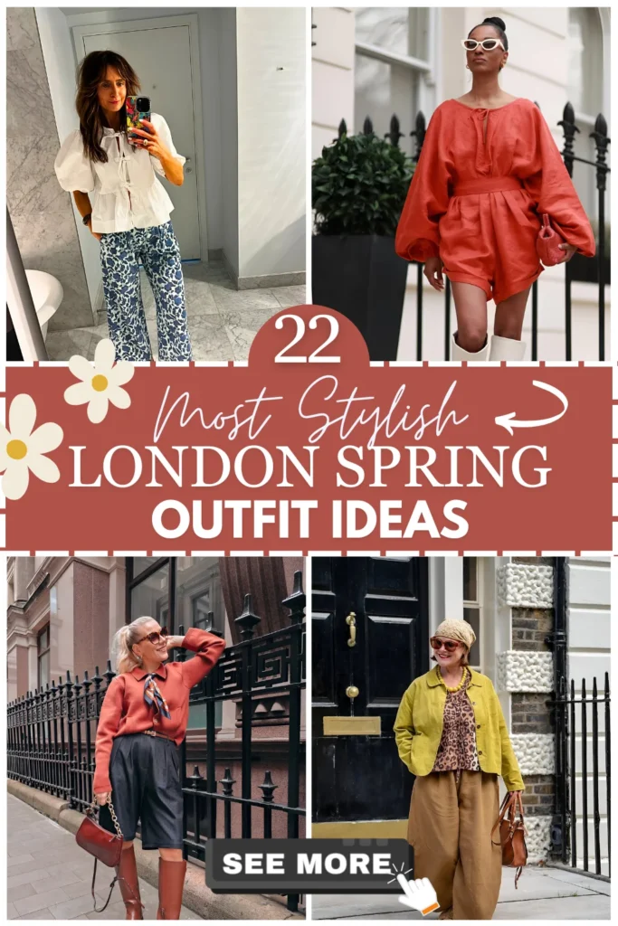 London Spring Outfits for Women