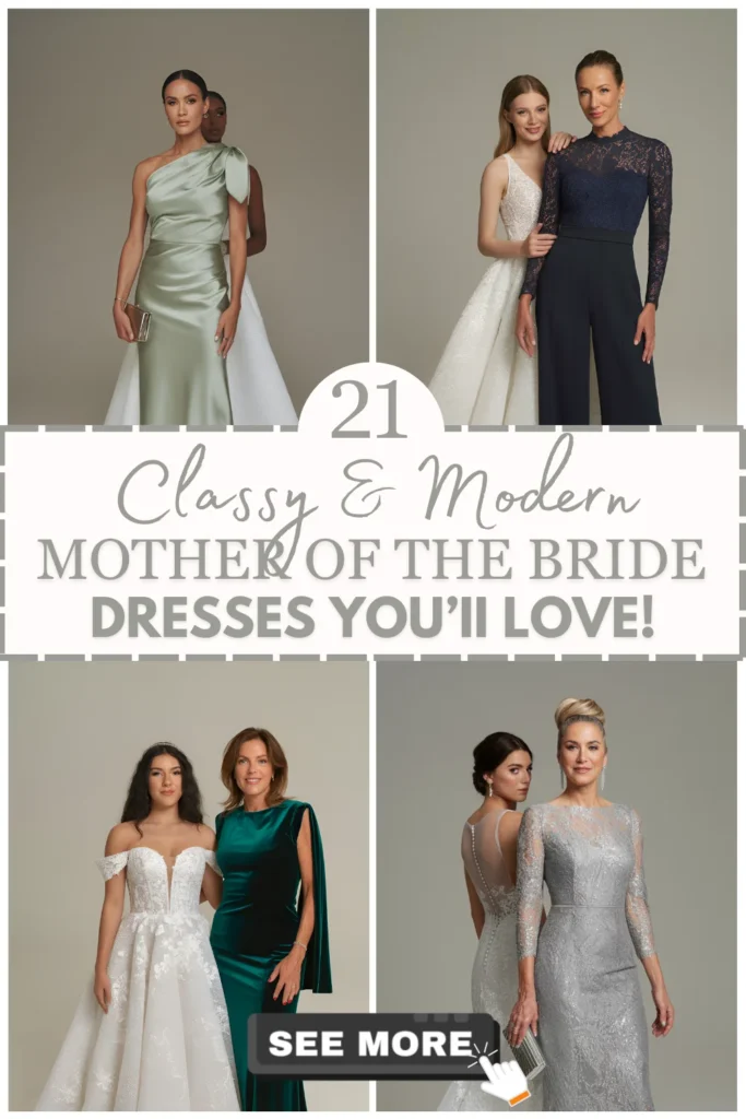 Modern Mother of the Bride Dresses