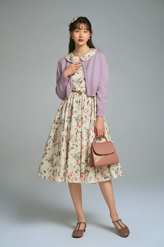 Old Money-Inspired Afternoon Tea Spring Look