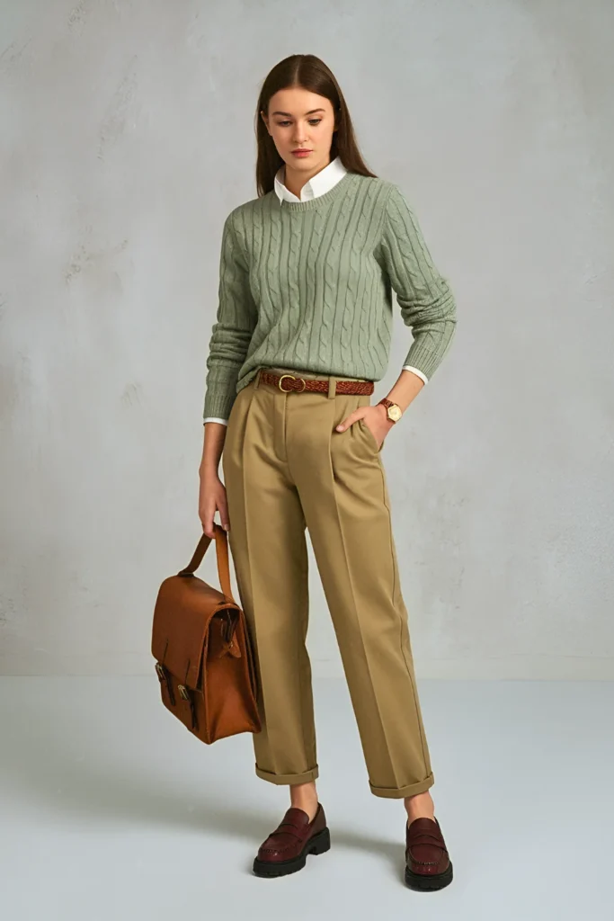 Old Money-Inspired Ivy League Spring Look