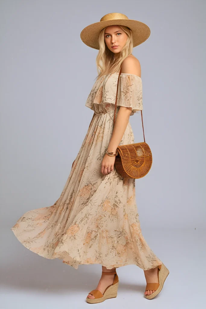 Old Money-Inspired Vineyard Tour Spring Ensemble