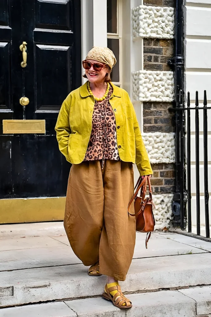 London-Inspired Linen Mix & Match Spring Outfit