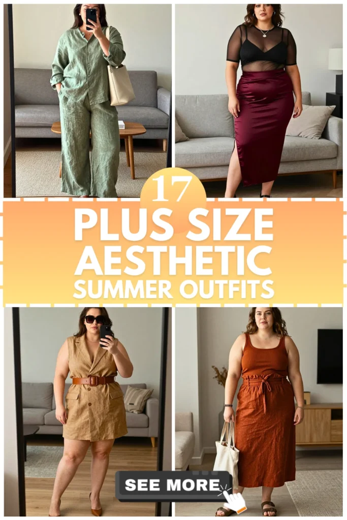 17 Plus Size Aesthetic Summer Outfits