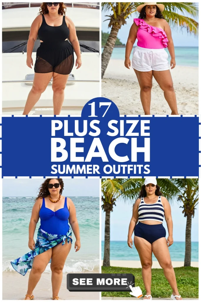 17 Plus Size Summer Beach Outfits