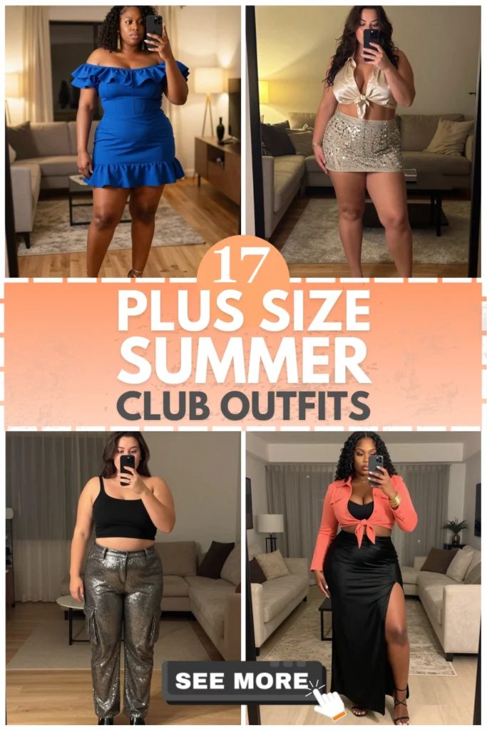 17 Plus Size Summer Club Outfits