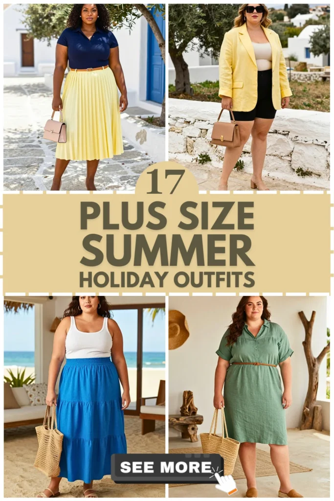 17 Plus Size Summer Holiday Outfits