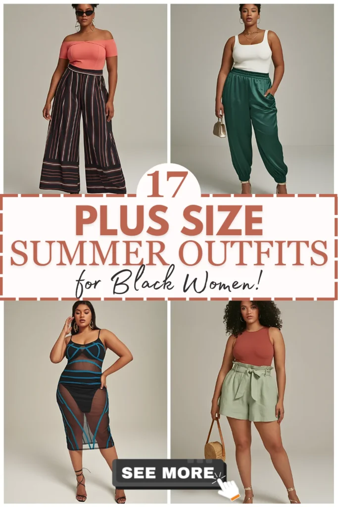 Curvy Plus Size Summer Outfits For Black Women