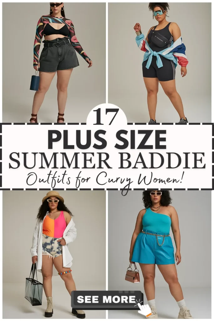 Plus Size Summer Baddie Outfits For Curvy Women