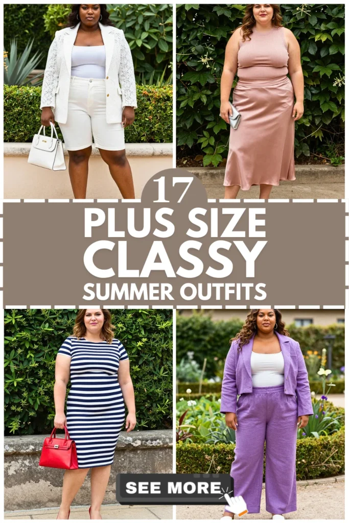 17 Plus Size Classy Summer Outfits