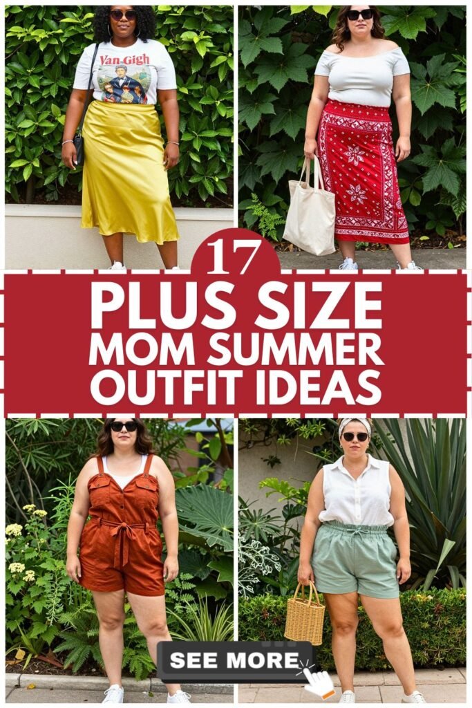 17 Plus Size Mom Summer Outfits