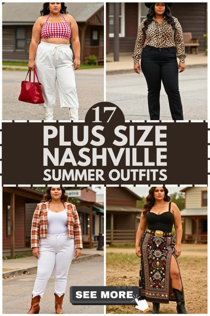 17 Plus Size Summer Nashville Outfits