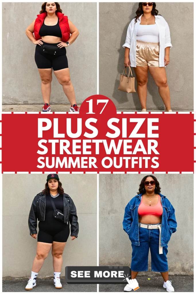 17 Plus Size Summer Streetwear Outfits