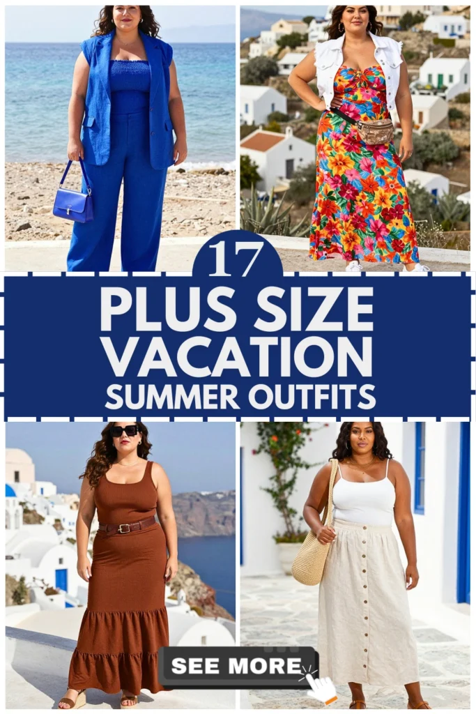 17 Plus Size Summer Vacation Outfits