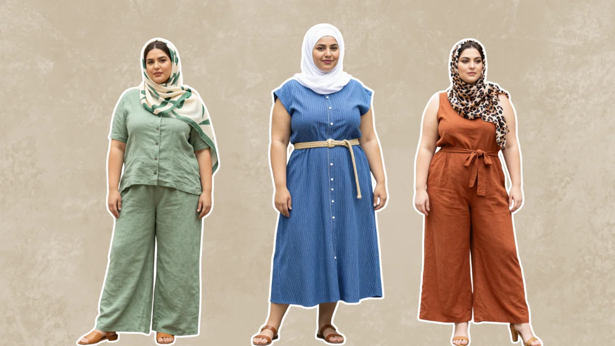Plus Size Hijab Summer Outfits