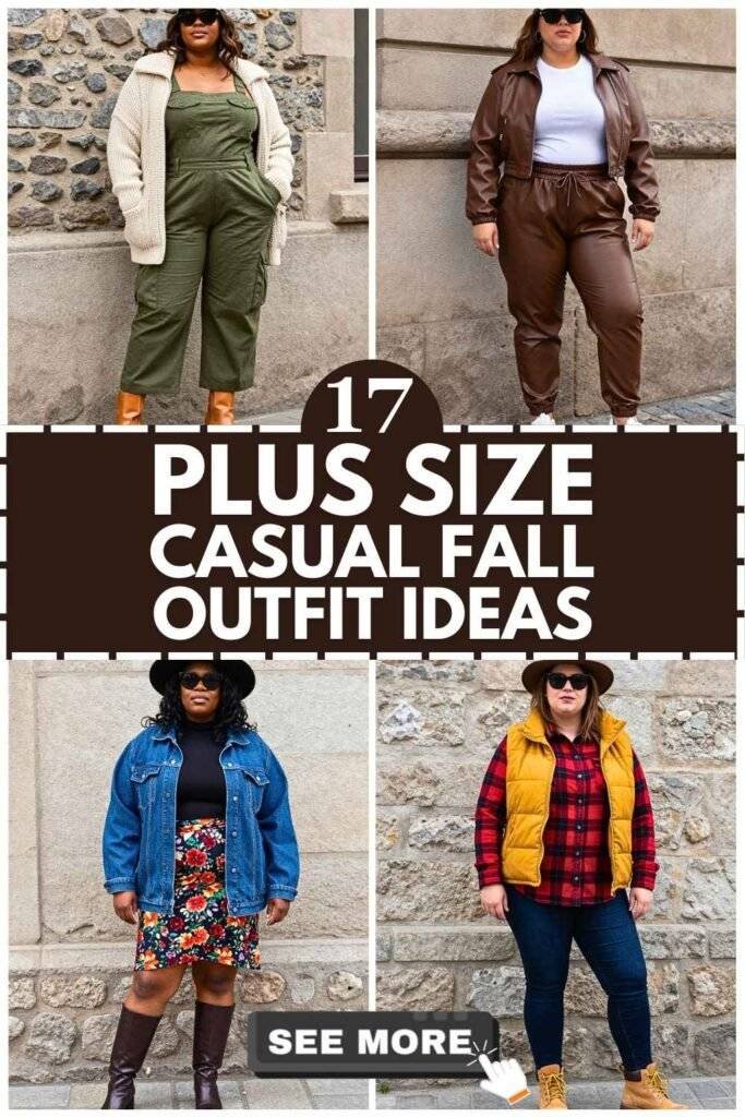 17 Plus Size Casual Fall Outfits