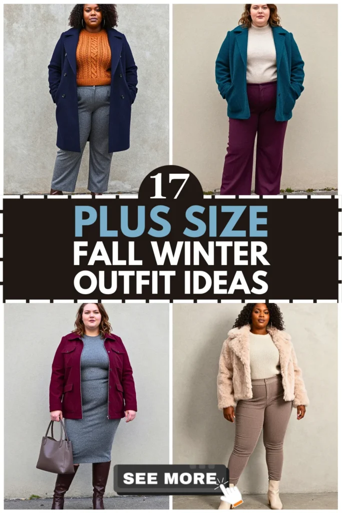 17 Plus Size Fall Winter Outfits