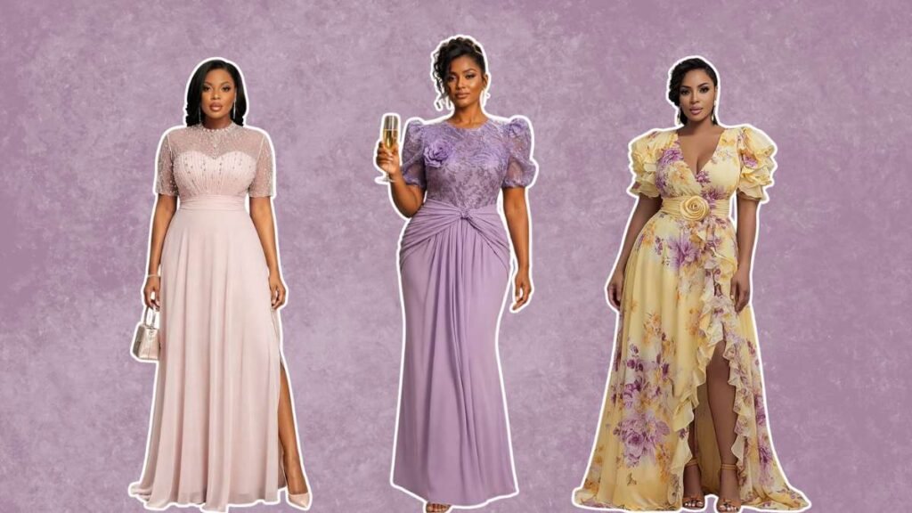 Plus Size Formal Wedding Guest Dresses