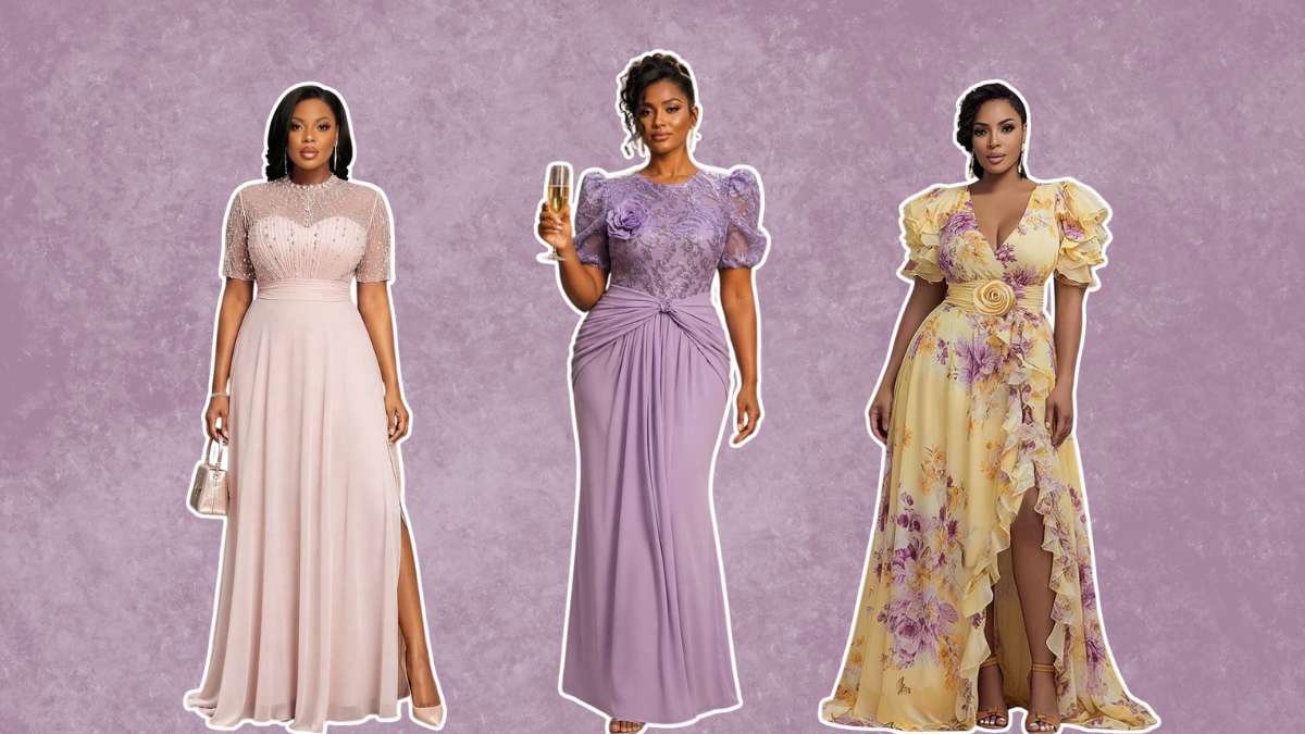 Plus Size Formal Wedding Guest Dresses