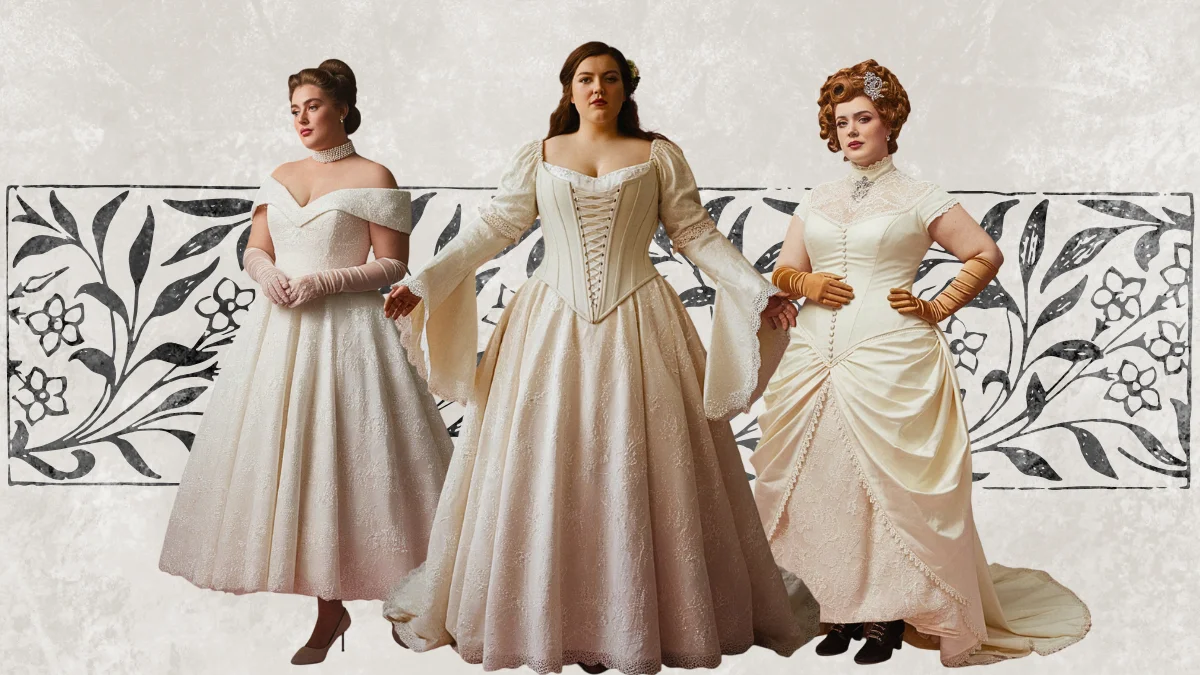 Plus Size Vintage Wedding Dresses