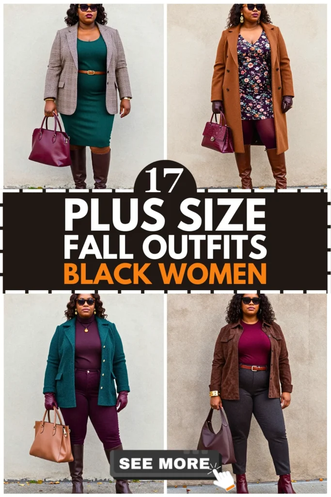 17 Plus Size Fall Outfits For Black Women