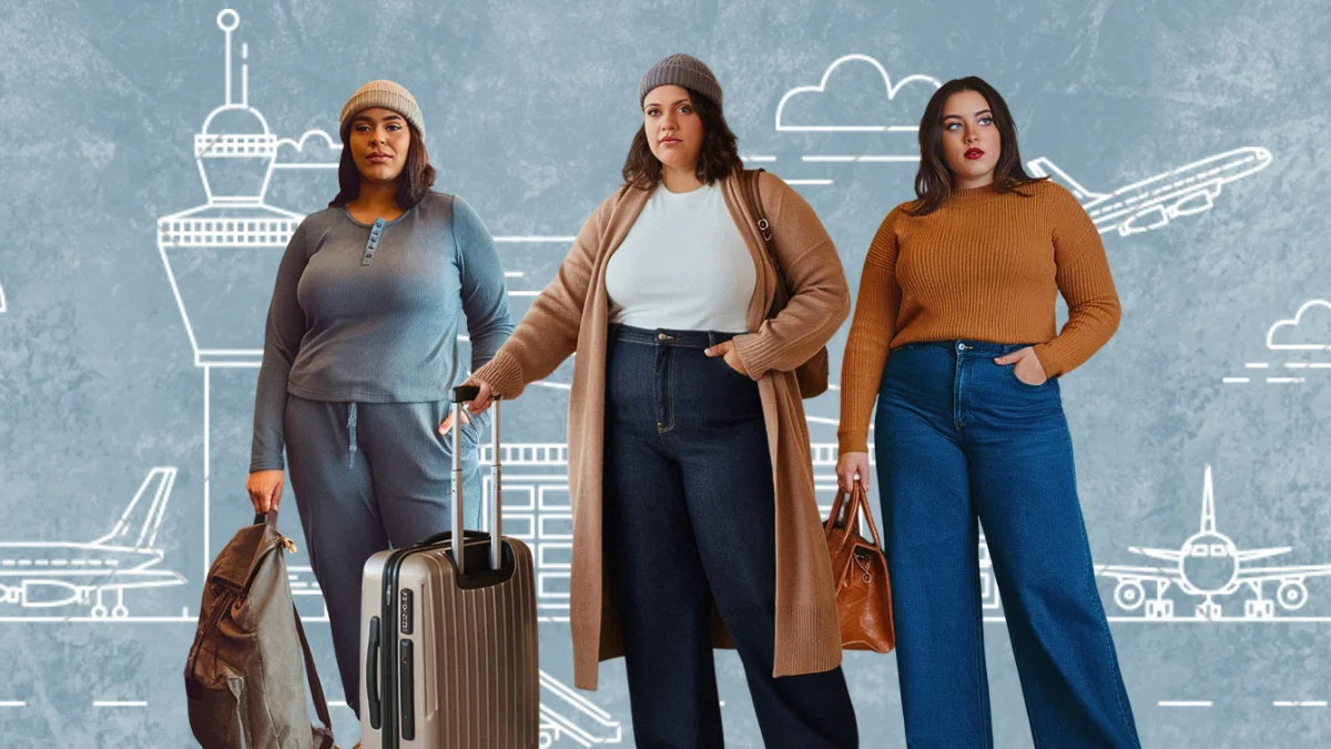 Plus Size Fall Travel Outfits