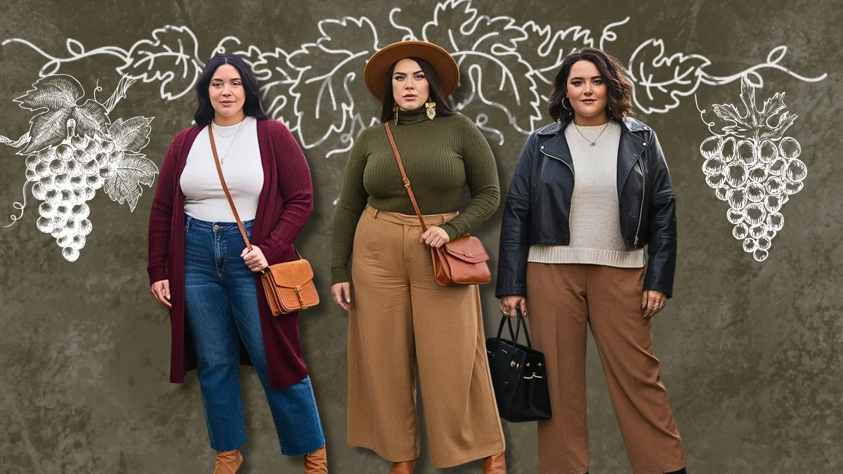 Plus Size Fall Winery Outfits